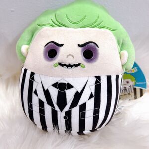 NWT SQUISHMALLOWS TIM BURTON'S BEETLEJUICE MOVIE 7.5" PLUSH 2024 LIMITED EDITION
